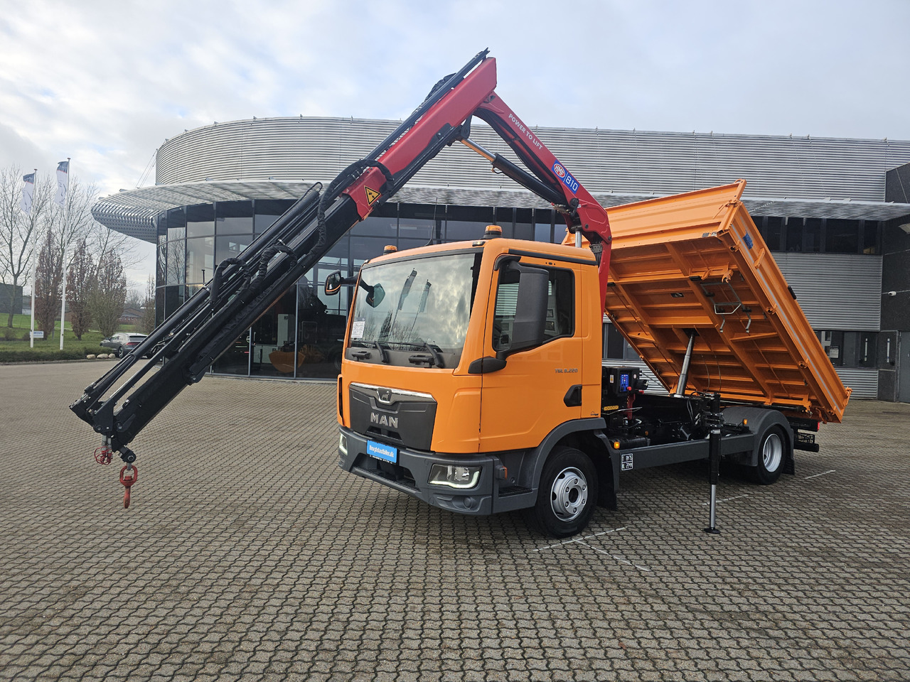 MAN TGL 8.220 - Sklápěč, Auto s hydraulickou rukou: obrázek 5 MAN TGL 8.220 - Sklápěč, Auto s hydraulickou rukou: obrázek 5
