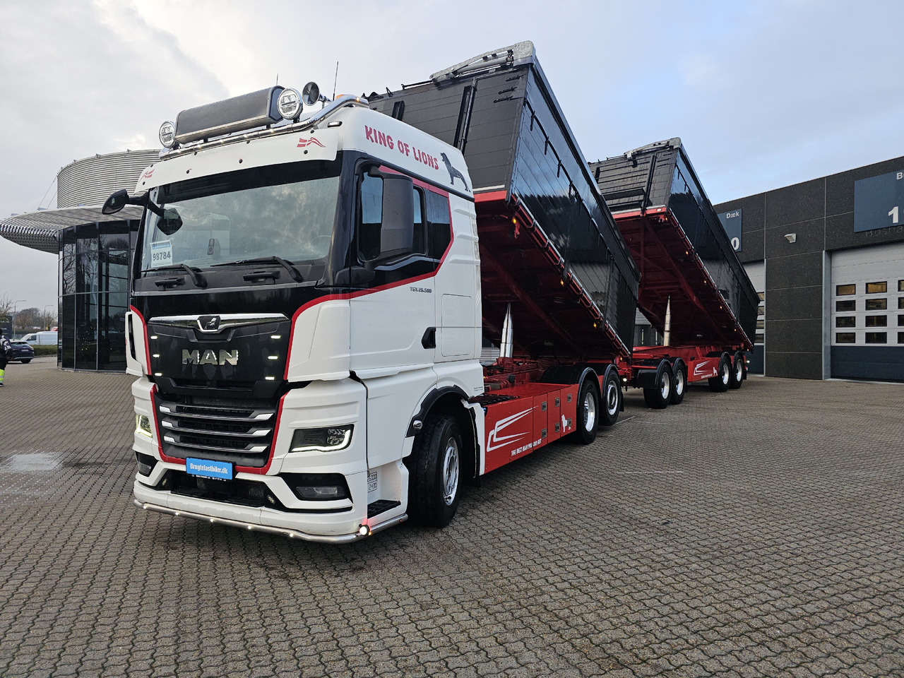 MAN TGX 26.580 Hængertræk - Sklápěč: obrázek 1 MAN TGX 26.580 Hængertræk - Sklápěč: obrázek 1