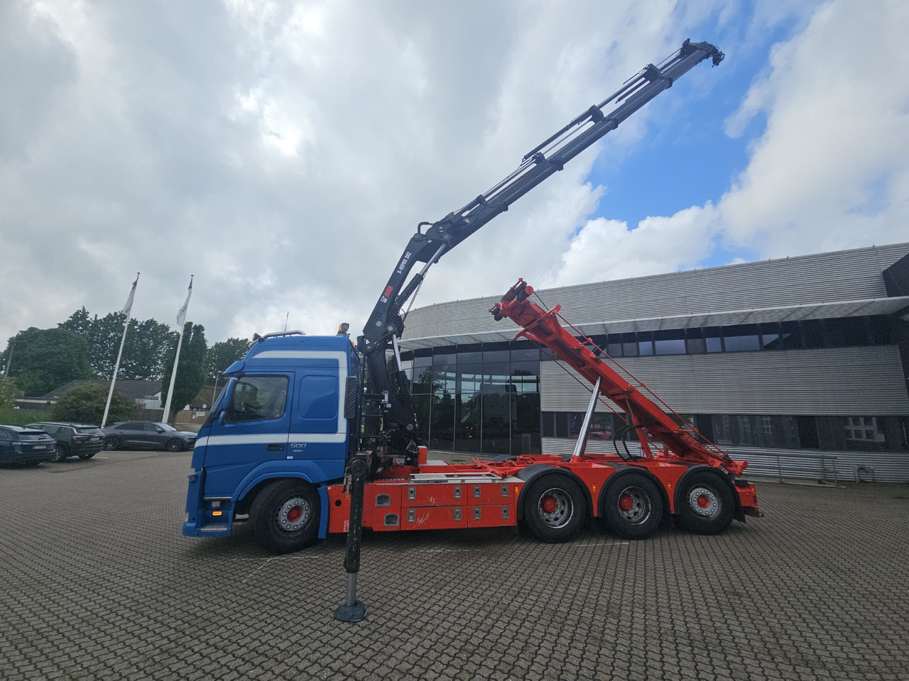 Volvo FM500 - Kontejnérový podvozek/ Výměnná nástavba, Auto s hydraulickou rukou: obrázek 3 Volvo FM500 - Kontejnérový podvozek/ Výměnná nástavba, Auto s hydraulickou rukou: obrázek 3