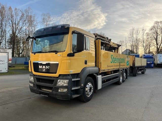 MAN TGS 26.400 Baustoff LKW mit Ladekran Atlas 210.2 MAN TGS 26.400 Baustoff LKW mit Ladekran Atlas 210.2 - Nákladní automobil valníkový/ Plošinový, Auto s hydraulickou rukou: obrázek 1 MAN TGS 26.400 Baustoff LKW mit Ladekran Atlas 210.2 MAN TGS 26.400 Baustoff LKW mit Ladekran Atlas 210.2 - Nákladní automobil valníkový/ Plošinový, Auto s hydraulickou rukou: obrázek 1