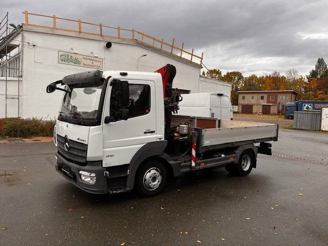 Mercedes-Benz Atego 818 mit Ladekran - Auto s hydraulickou rukou: obrázek 1 Mercedes-Benz Atego 818 mit Ladekran - Auto s hydraulickou rukou: obrázek 1