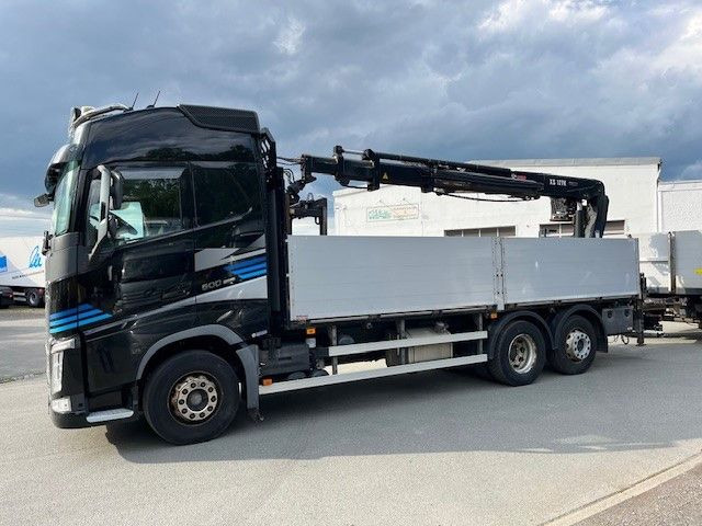 Volvo FH500 Baustoff LKW Hiap 177K Top gepflegt - Auto s hydraulickou rukou: obrázek 1 Volvo FH500 Baustoff LKW Hiap 177K Top gepflegt - Auto s hydraulickou rukou: obrázek 1