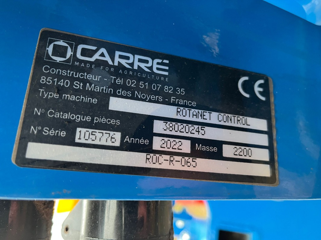 Carré STERNROLLHACKE ROTANET - Stroj na obdělávání půdy: obrázek 1 Carré STERNROLLHACKE ROTANET - Stroj na obdělávání půdy: obrázek 1