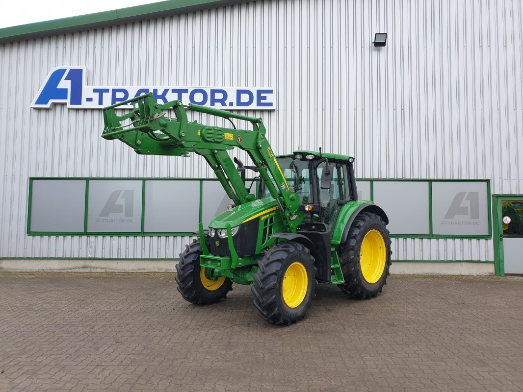 John Deere 6100M **MIETRÜCKLÄUFER** - Traktor: obrázek 1 John Deere 6100M **MIETRÜCKLÄUFER** - Traktor: obrázek 1