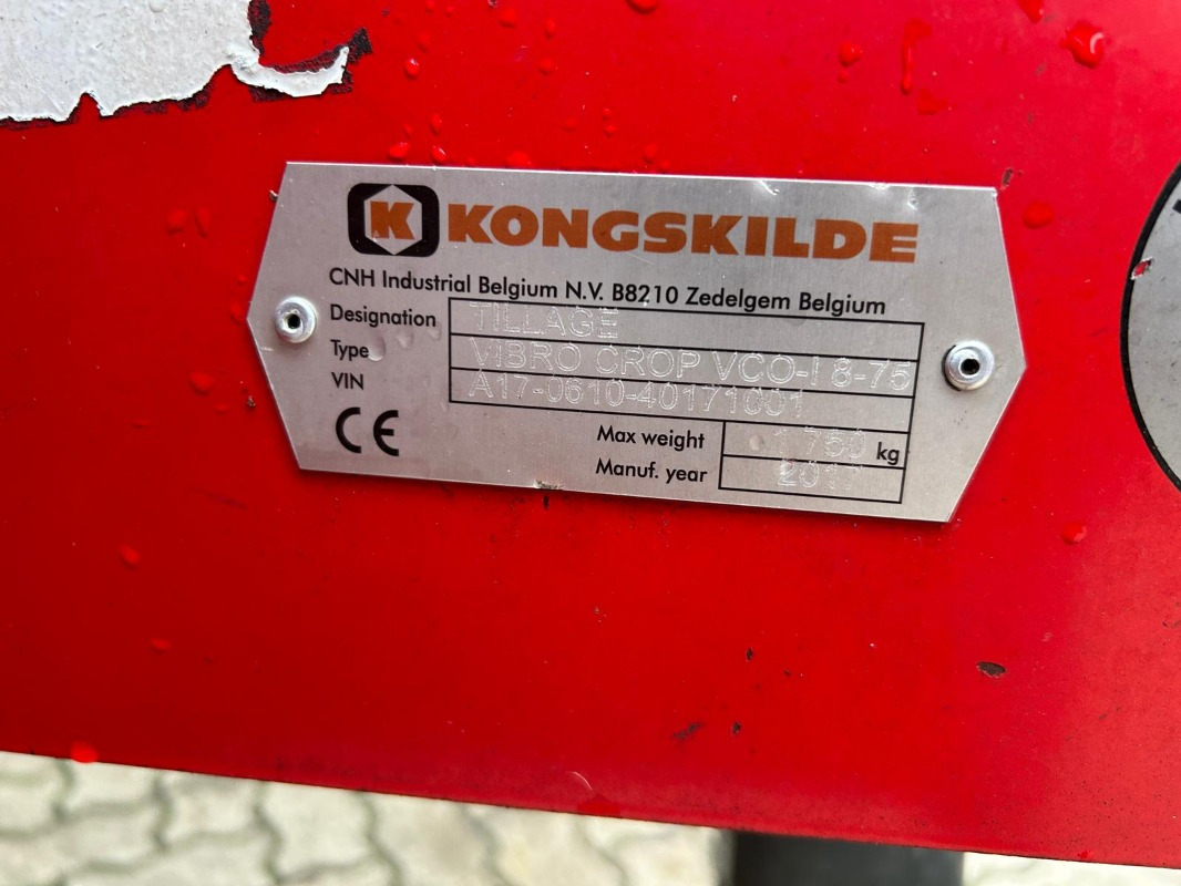 Kongskilde VCO-I / 8-75 Maishacke - Stroj pro hnojení: obrázek 5 Kongskilde VCO-I / 8-75 Maishacke - Stroj pro hnojení: obrázek 5