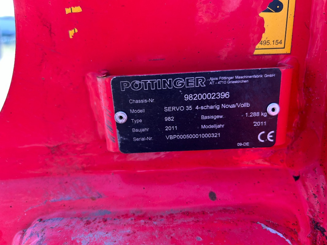 Pöttinger Servo 35 - Pluh: obrázek 5 Pöttinger Servo 35 - Pluh: obrázek 5