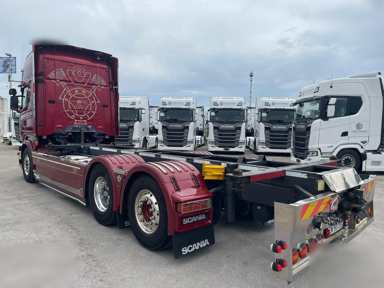 SCANIA R560 - Kontejnérový podvozek/ Výměnná nástavba: obrázek 4 SCANIA R560 - Kontejnérový podvozek/ Výměnná nástavba: obrázek 4
