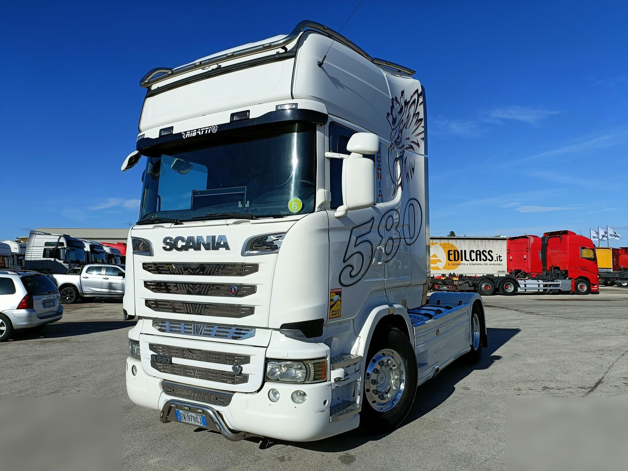 SCANIA R580 - Tahač: obrázek 2 SCANIA R580 - Tahač: obrázek 2