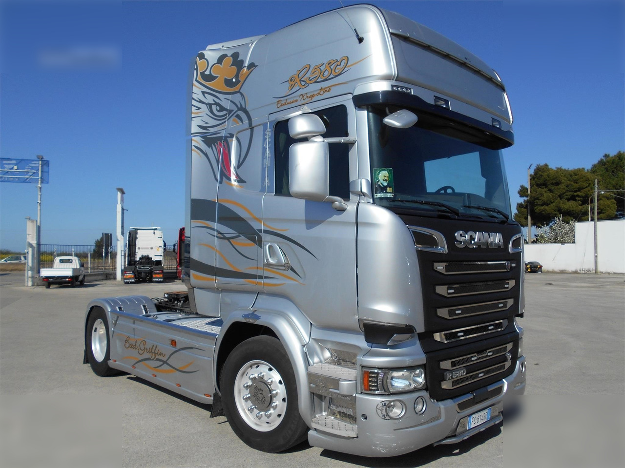 SCANIA R580 - Tahač: obrázek 2 SCANIA R580 - Tahač: obrázek 2