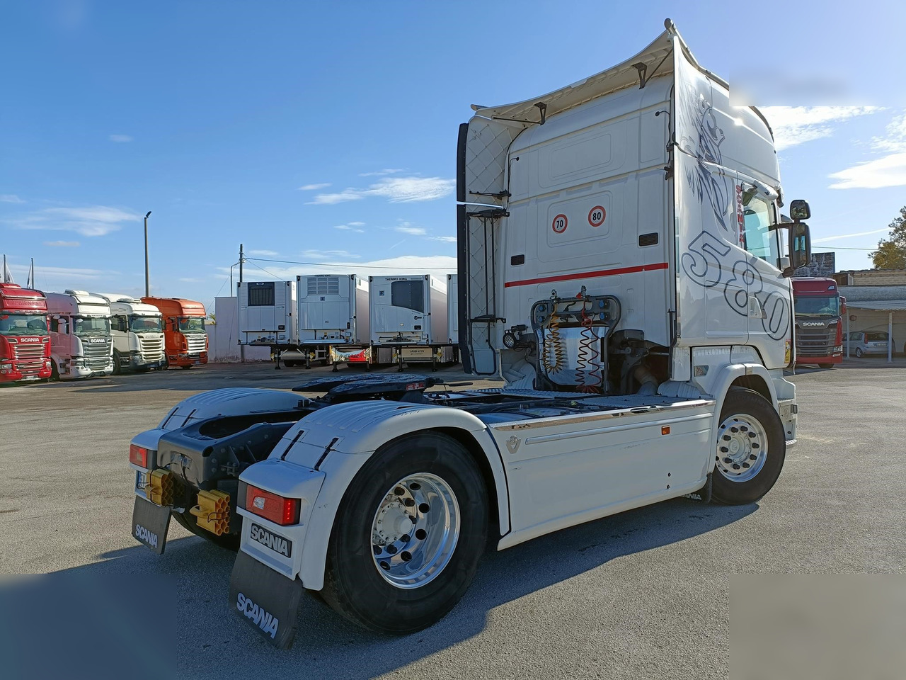 SCANIA R580 - Tahač: obrázek 4 SCANIA R580 - Tahač: obrázek 4