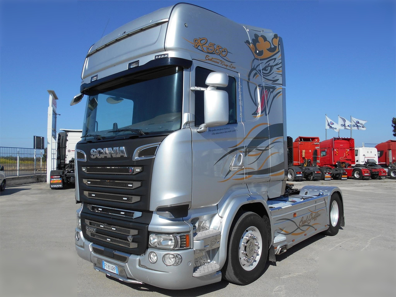 SCANIA R580 - Tahač: obrázek 1 SCANIA R580 - Tahač: obrázek 1