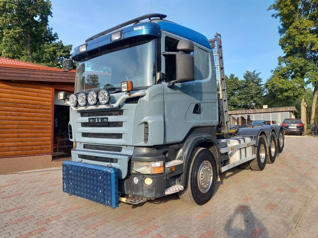 Scania R480, 8x4, EURO6 - Hákový nosič kontejnerů: obrázek 1 Scania R480, 8x4, EURO6 - Hákový nosič kontejnerů: obrázek 1