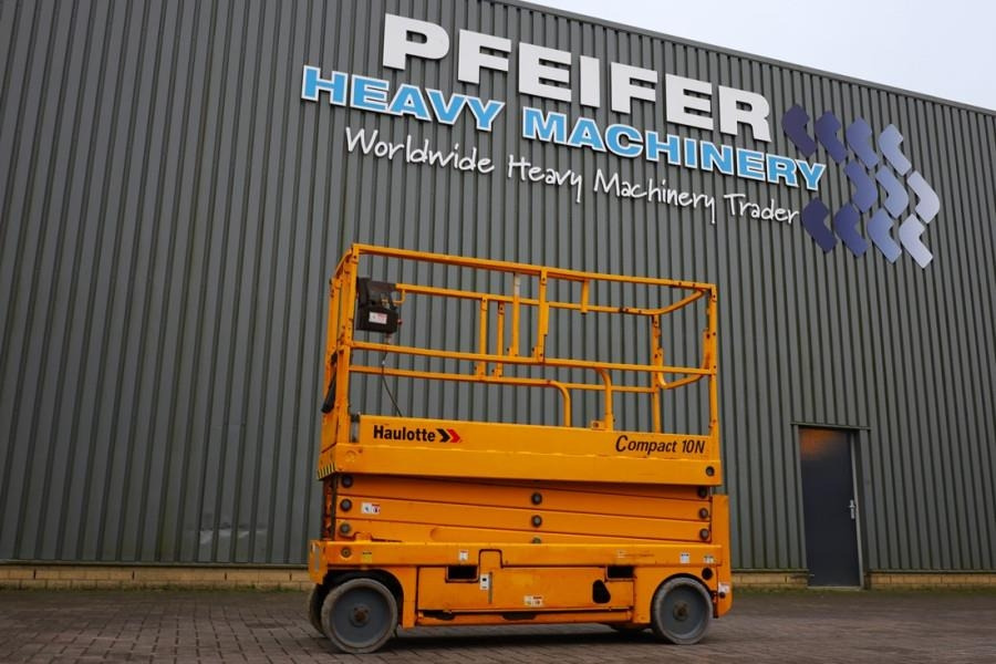 Haulotte Compact 10N As-Is, Electric, 10m Working Height, 2 - Nůžková plošina: obrázek 1 Haulotte Compact 10N As-Is, Electric, 10m Working Height, 2 - Nůžková plošina: obrázek 1