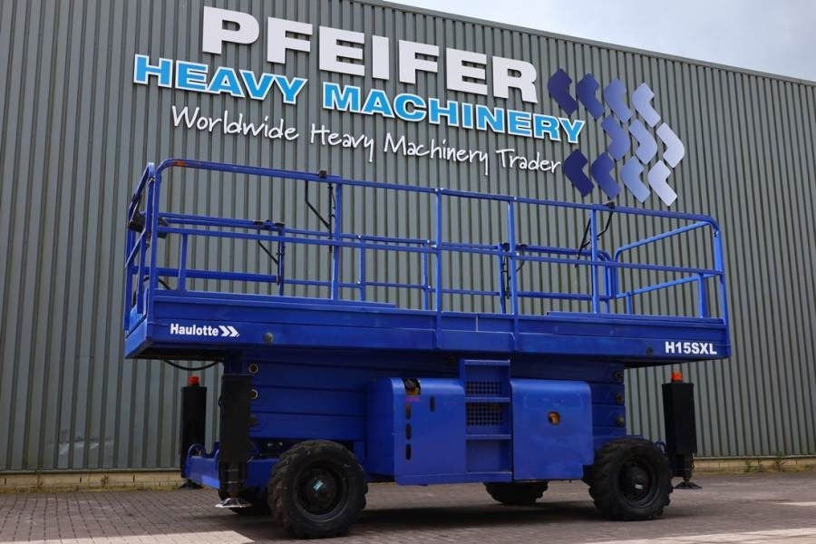 Haulotte H15SXL Diesel, 4x4 Drive, 15m Working Height, 500k - Nůžková plošina: obrázek 1 Haulotte H15SXL Diesel, 4x4 Drive, 15m Working Height, 500k - Nůžková plošina: obrázek 1