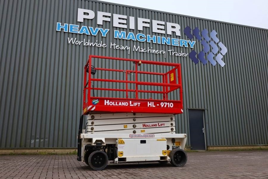 Holland Lift Ecostar HL-9710 Electric, 12m Working Height, 325k - Nůžková plošina: obrázek 1 Holland Lift Ecostar HL-9710 Electric, 12m Working Height, 325k - Nůžková plošina: obrázek 1