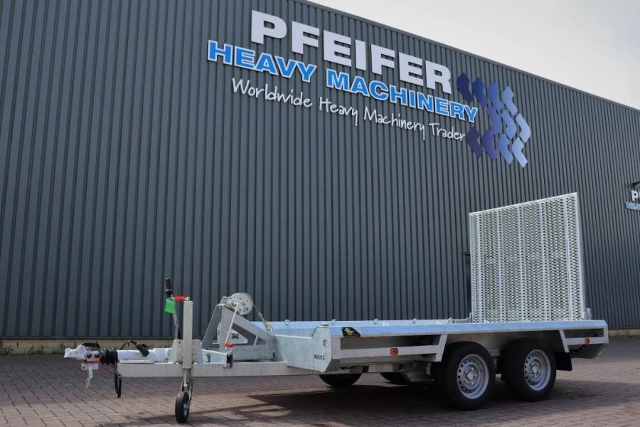 Hulco Terrax-2 3500kg 2 Axel Trailer, 2.770 kg Capacity, - Přepravník stavebních strojů: obrázek 1 Hulco Terrax-2 3500kg 2 Axel Trailer, 2.770 kg Capacity, - Přepravník stavebních strojů: obrázek 1
