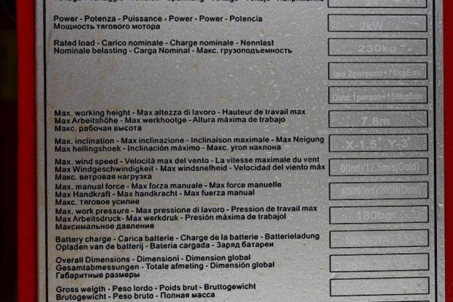 Magni ES0807EP New And Available Directly From Stock, El - Nůžková plošina: obrázek 4 Magni ES0807EP New And Available Directly From Stock, El - Nůžková plošina: obrázek 4