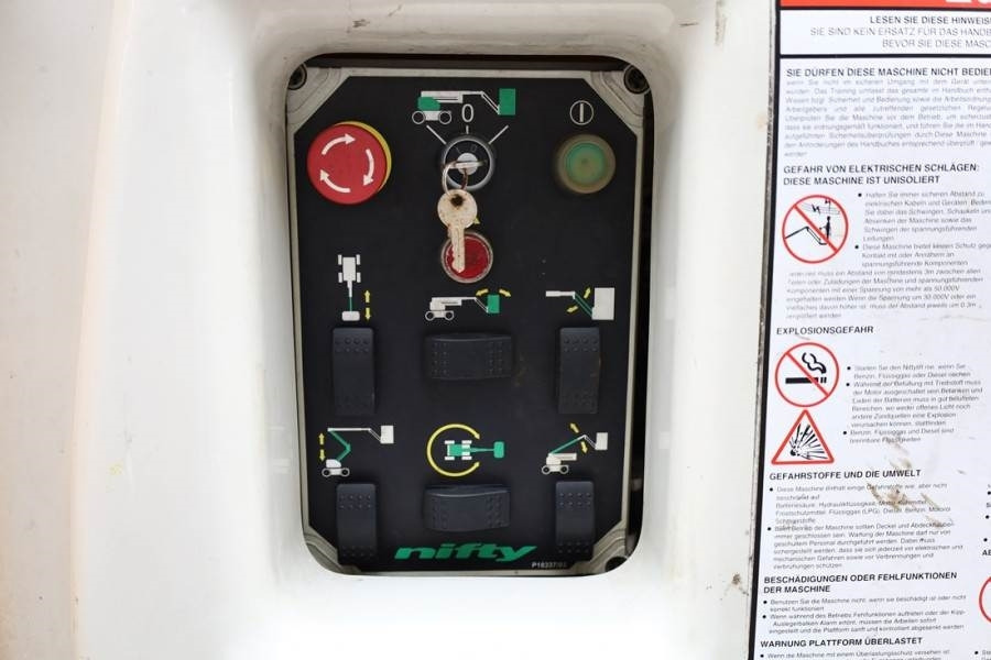 Niftylift HR17NE Electric, 17m Working Height, 9.7m Reach, 2 - Kloubová plošina: obrázek 4 Niftylift HR17NE Electric, 17m Working Height, 9.7m Reach, 2 - Kloubová plošina: obrázek 4