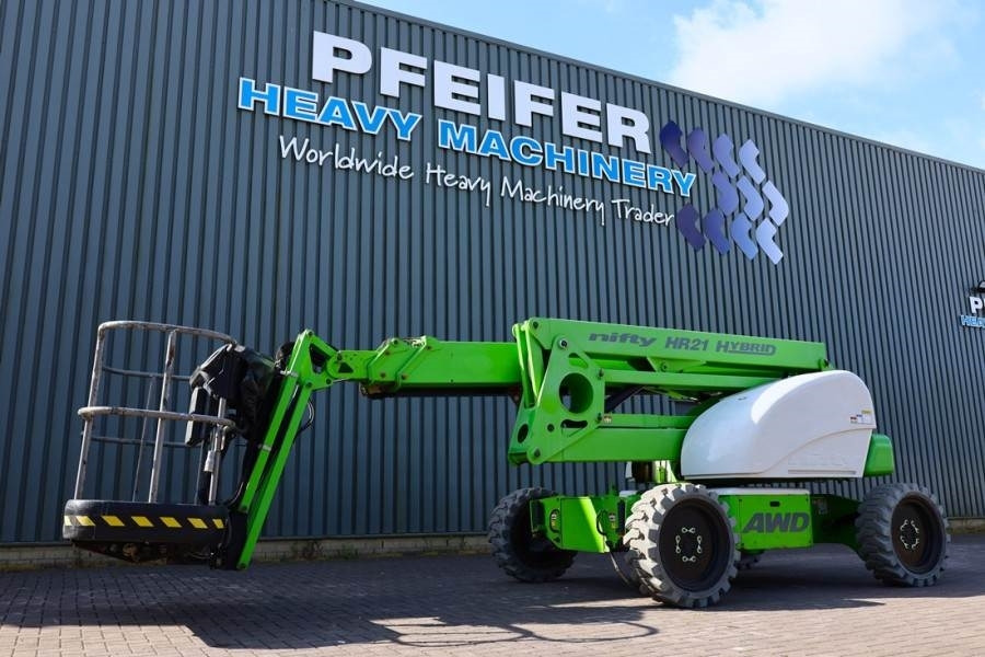 Niftylift HR21 HYBRID Hybrid, 4x4 Drive, 21m Working Height, - Kloubová plošina: obrázek 1 Niftylift HR21 HYBRID Hybrid, 4x4 Drive, 21m Working Height, - Kloubová plošina: obrázek 1