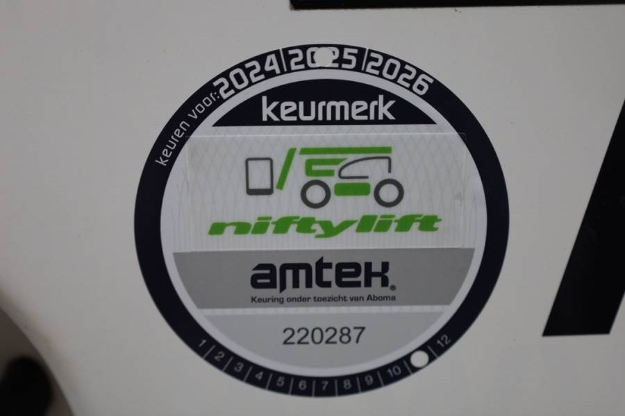 Kloubová plošina Niftylift HR21 HYBRIDE 4x4 MK2 Valid Inspection, Hybrid, 4x4: obrázek 20