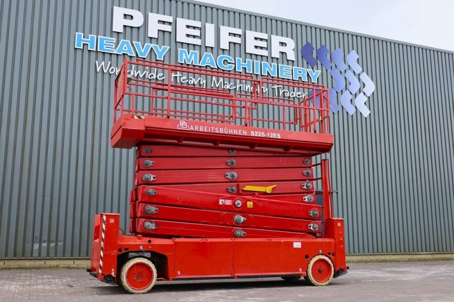 PB LIFT S225-12ES Electric, 22.5m Working Height, 450 - Nůžková plošina: obrázek 1 PB LIFT S225-12ES Electric, 22.5m Working Height, 450 - Nůžková plošina: obrázek 1