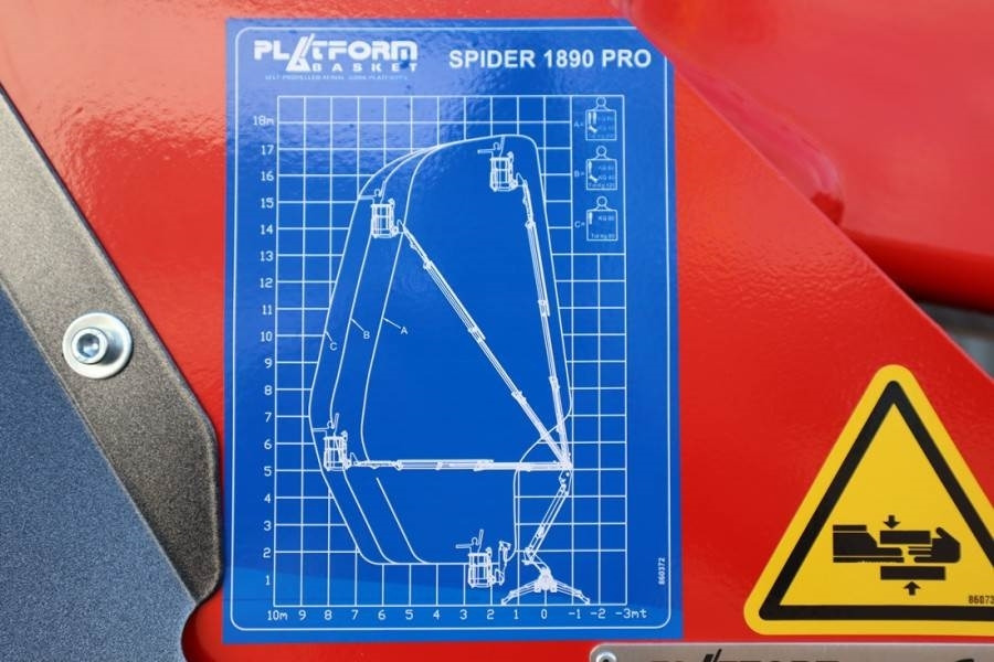 PLATFORM BAS Spider 18.90 PRO CE Declaration, Vali - Kloubová plošina, Pásová plošina: obrázek 3 PLATFORM BAS Spider 18.90 PRO CE Declaration, Vali - Kloubová plošina, Pásová plošina: obrázek 3