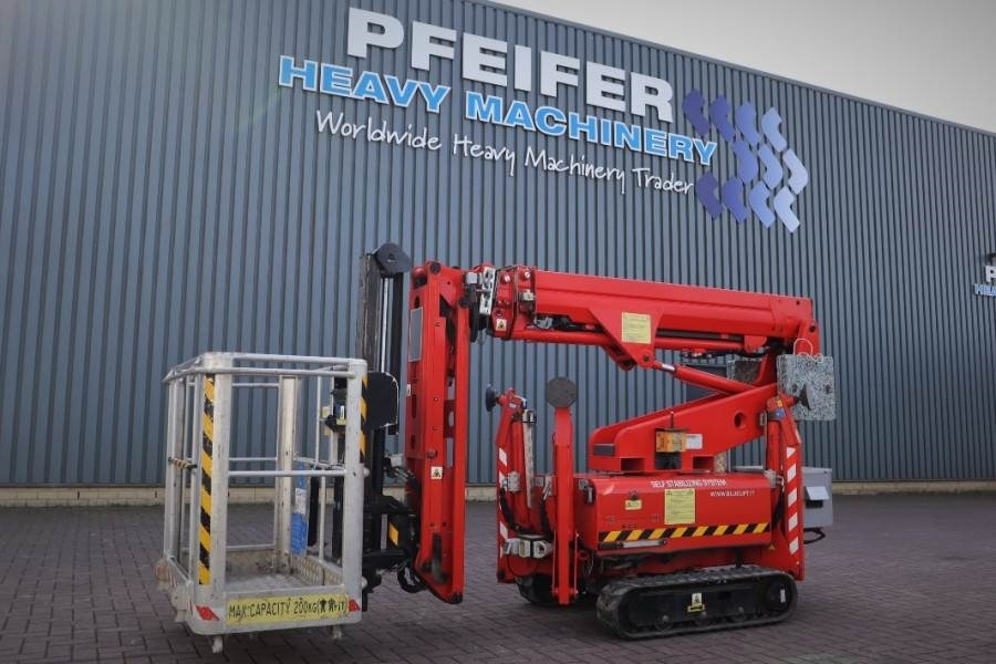 Ruthmann BLUELIFT SA11P Electric, 11m Working Height, 8m Re - Kloubová plošina, Pásová plošina: obrázek 1 Ruthmann BLUELIFT SA11P Electric, 11m Working Height, 8m Re - Kloubová plošina, Pásová plošina: obrázek 1
