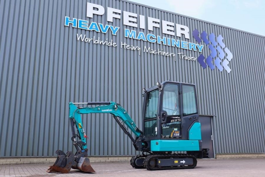 Mini rýpadlo Sunward SWE17F CE certification, Diesel, Extendable Underc: obrázek 1