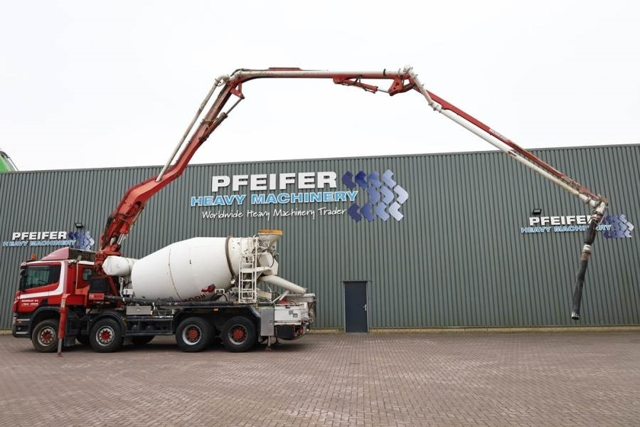 Scania 8x4 With Putzmeister PUMI 24-3.67CS Truck-mounted - Tahač: obrázek 3 Scania 8x4 With Putzmeister PUMI 24-3.67CS Truck-mounted - Tahač: obrázek 3