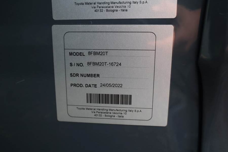 Dieselový vysokozdvižný vozík Toyota 8FBM20T Valid inspection, *Guarantee! Electric, 47: obrázek 14