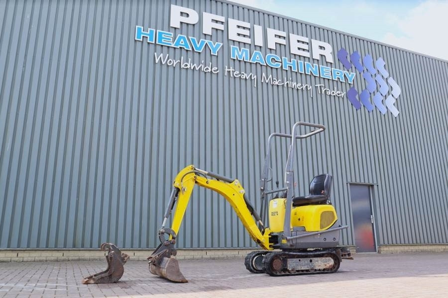 Wacker Neuson SWE08B Wacker Neuson mini excavator including 2 bu - Mini rýpadlo: obrázek 1 Wacker Neuson SWE08B Wacker Neuson mini excavator including 2 bu - Mini rýpadlo: obrázek 1