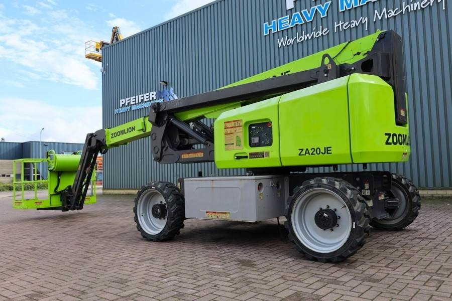 Kloubová plošina Zoomlion ZA20JE Fully Electric Lithium-Powered, 4x4 Rough T: obrázek 9