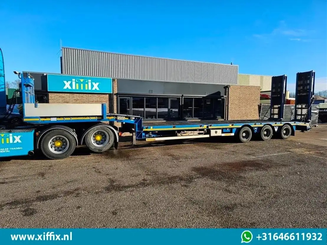 Faymonville 3-ass. Semi dieplader met dubbele hydr. Kleppen en hydr. Verstelbare - Podvalníkový návěs: obrázek 5 Faymonville 3-ass. Semi dieplader met dubbele hydr. Kleppen en hydr. Verstelbare - Podvalníkový návěs: obrázek 5