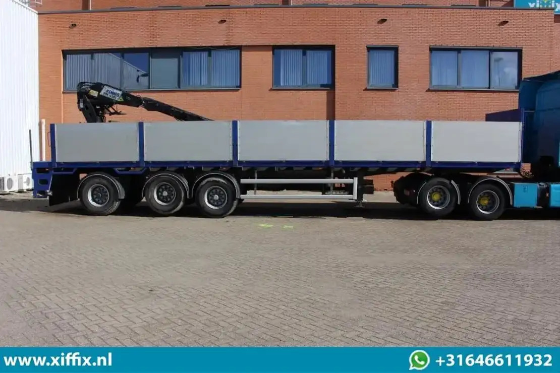 Návěs valník/ Plato Floor 3-ass. Steenoplegger met Kennis 14 ton/mtr. Kraan / 13425: obrázek 8