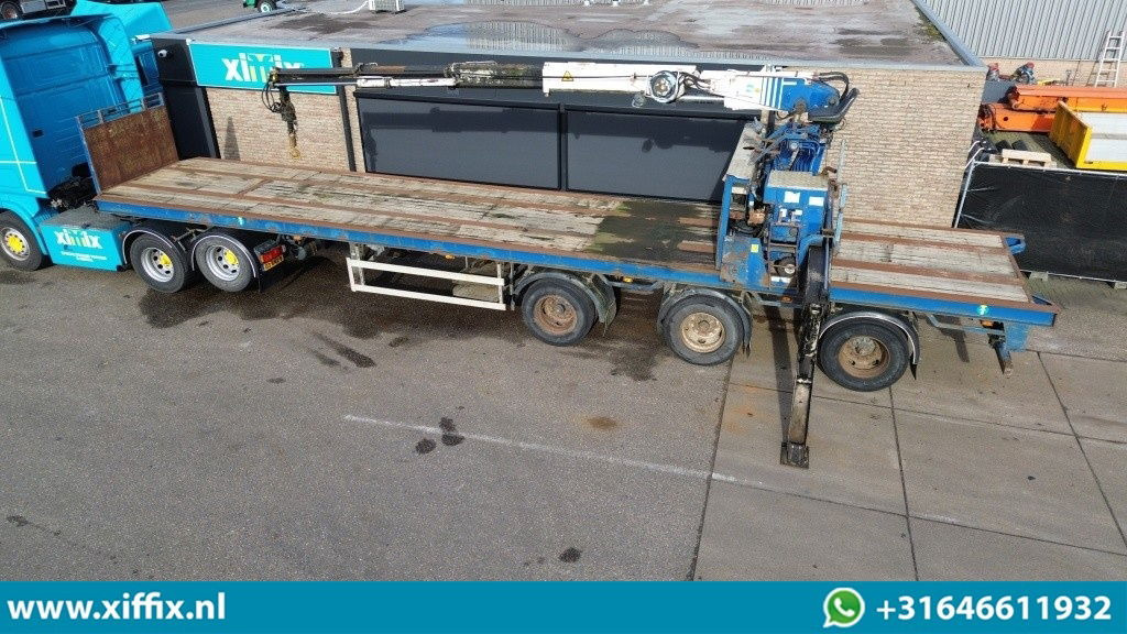 Floor 3-ass. Steenoplegger met Kennis 23 ton/mtr. Kraan - Nákladní automobil valníkový/ Plošinový, Auto s hydraulickou rukou: obrázek 2 Floor 3-ass. Steenoplegger met Kennis 23 ton/mtr. Kraan - Nákladní automobil valníkový/ Plošinový, Auto s hydraulickou rukou: obrázek 2