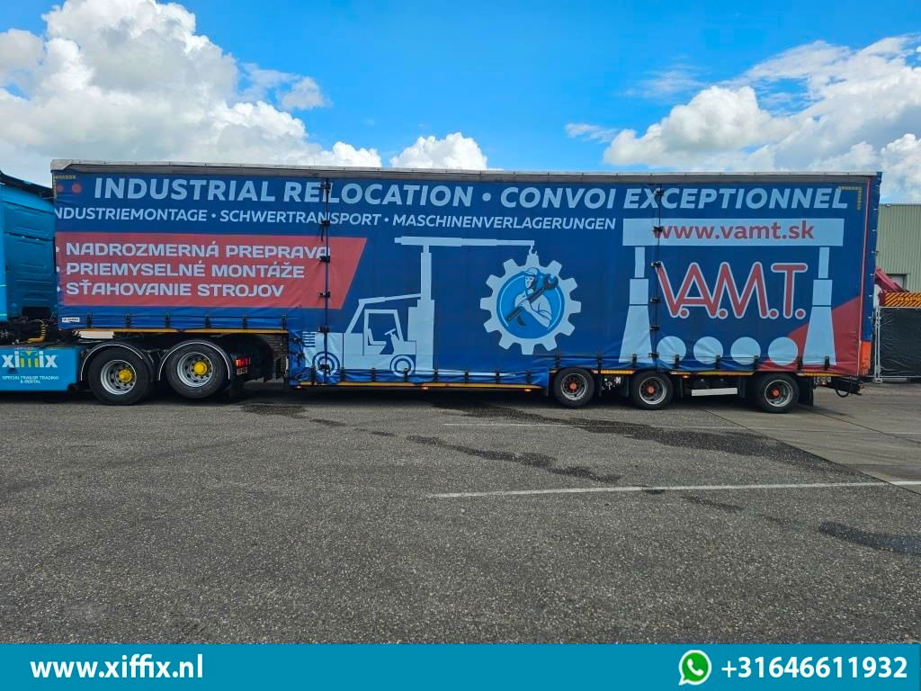 Podvalníkový návěs Meusburger 3-ass. Dieplader met huifopbouw / Naloop gestuurd: obrázek 11 Podvalníkový návěs Meusburger 3-ass. Dieplader met huifopbouw / Naloop gestuurd: obrázek 11