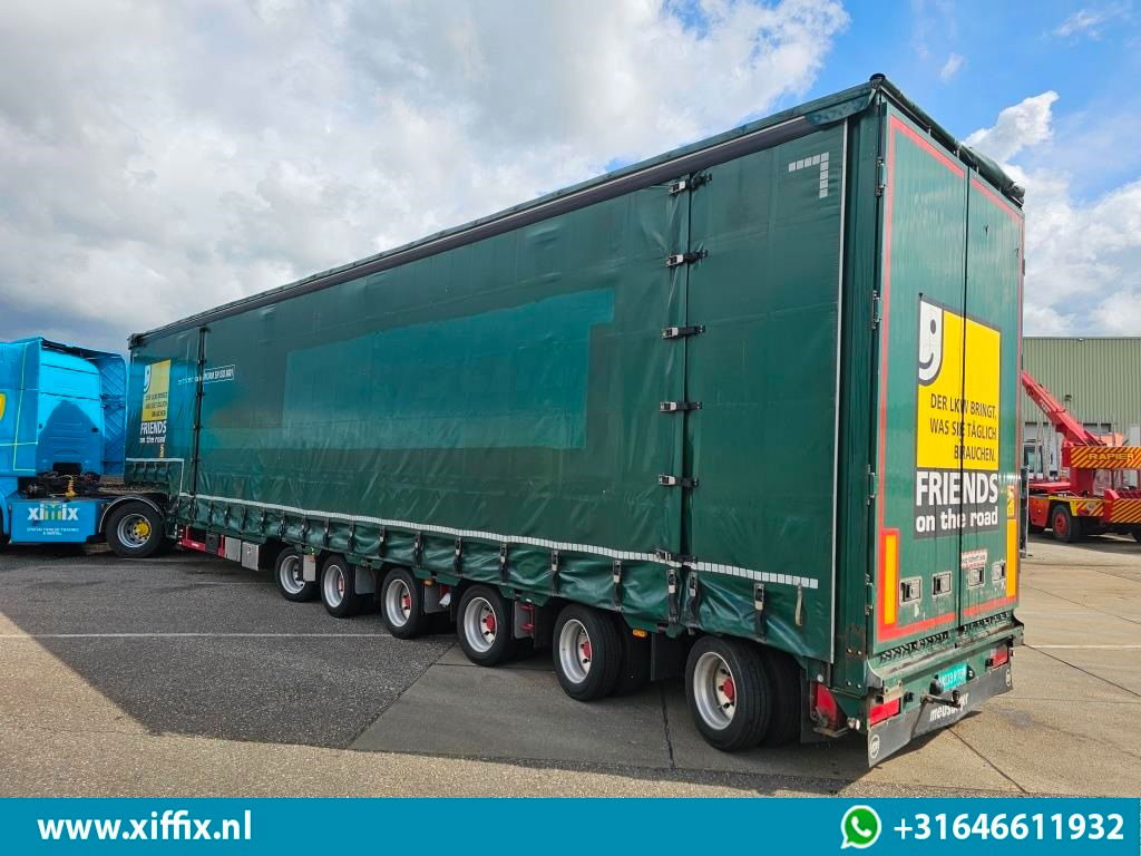 Meusburger 6-ass. Semi dieplader met elektische huifopbouw / 3x naloop gestuurd - Podvalníkový návěs: obrázek 4 Meusburger 6-ass. Semi dieplader met elektische huifopbouw / 3x naloop gestuurd - Podvalníkový návěs: obrázek 4