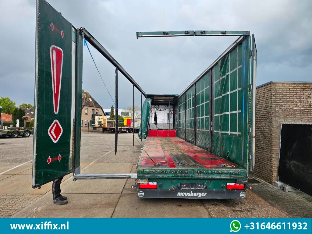 Meusburger 6-ass. Semi dieplader met elektische huifopbouw / 3x naloop gestuurd - Podvalníkový návěs: obrázek 5 Meusburger 6-ass. Semi dieplader met elektische huifopbouw / 3x naloop gestuurd - Podvalníkový návěs: obrázek 5