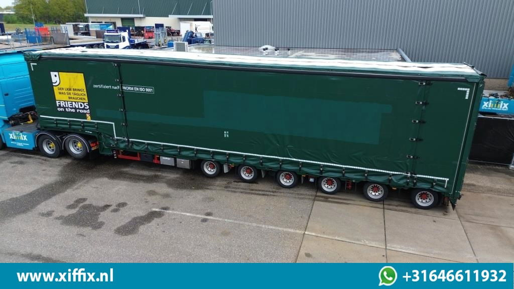 Meusburger 6-ass. Semi dieplader met elektrische huifopbouw / 3x naloop gestuurd - Podvalníkový návěs: obrázek 2 Meusburger 6-ass. Semi dieplader met elektrische huifopbouw / 3x naloop gestuurd - Podvalníkový návěs: obrázek 2