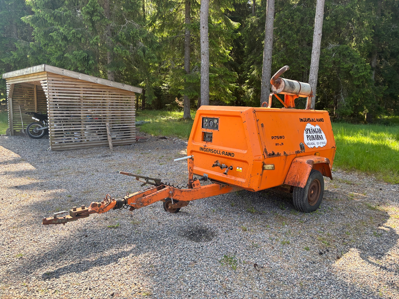 Ingersoll Rand P 175 WD - Mobilní kompresor: obrázek 1 Ingersoll Rand P 175 WD - Mobilní kompresor: obrázek 1