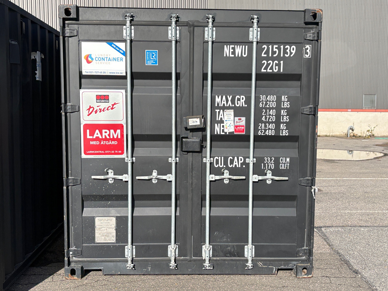 Lundby Container Service AB - Lodní kontejner: obrázek 1 Lundby Container Service AB - Lodní kontejner: obrázek 1
