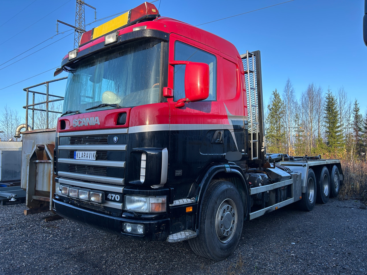 Scania 470 - Hákový nosič kontejnerů: obrázek 1 Scania 470 - Hákový nosič kontejnerů: obrázek 1