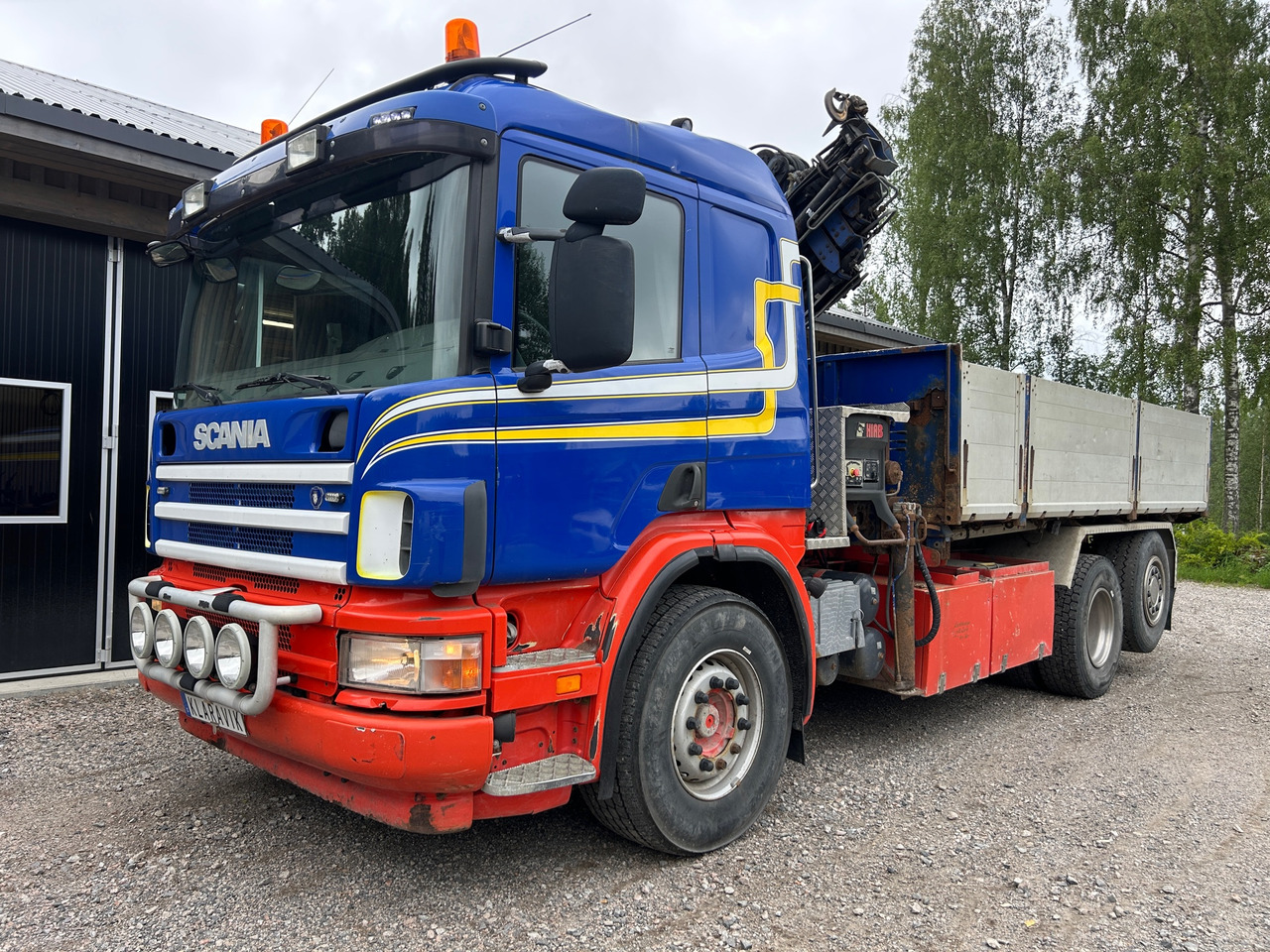 Scania P94 GB6x2 4NA 300 - Auto s hydraulickou rukou: obrázek 1 Scania P94 GB6x2 4NA 300 - Auto s hydraulickou rukou: obrázek 1