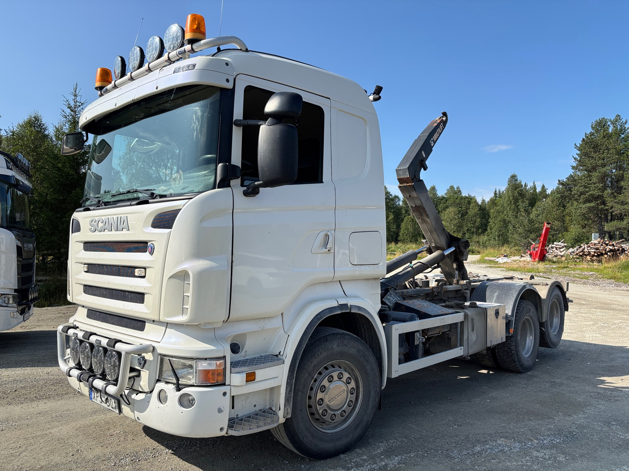 Scania R500 - Hákový nosič kontejnerů: obrázek 1 Scania R500 - Hákový nosič kontejnerů: obrázek 1