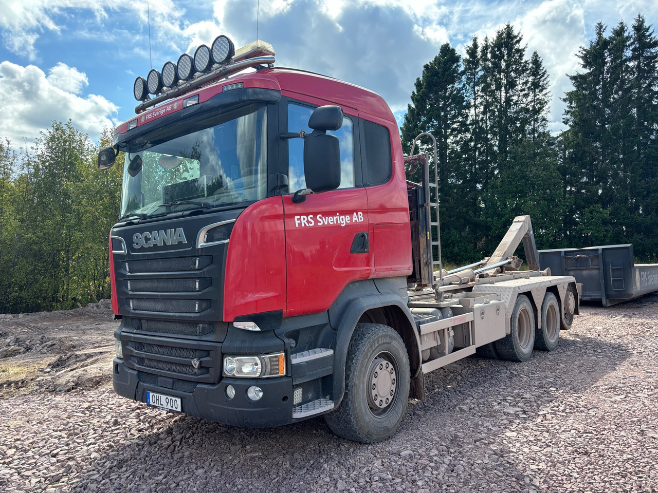 Scania R520 - Hákový nosič kontejnerů: obrázek 1 Scania R520 - Hákový nosič kontejnerů: obrázek 1