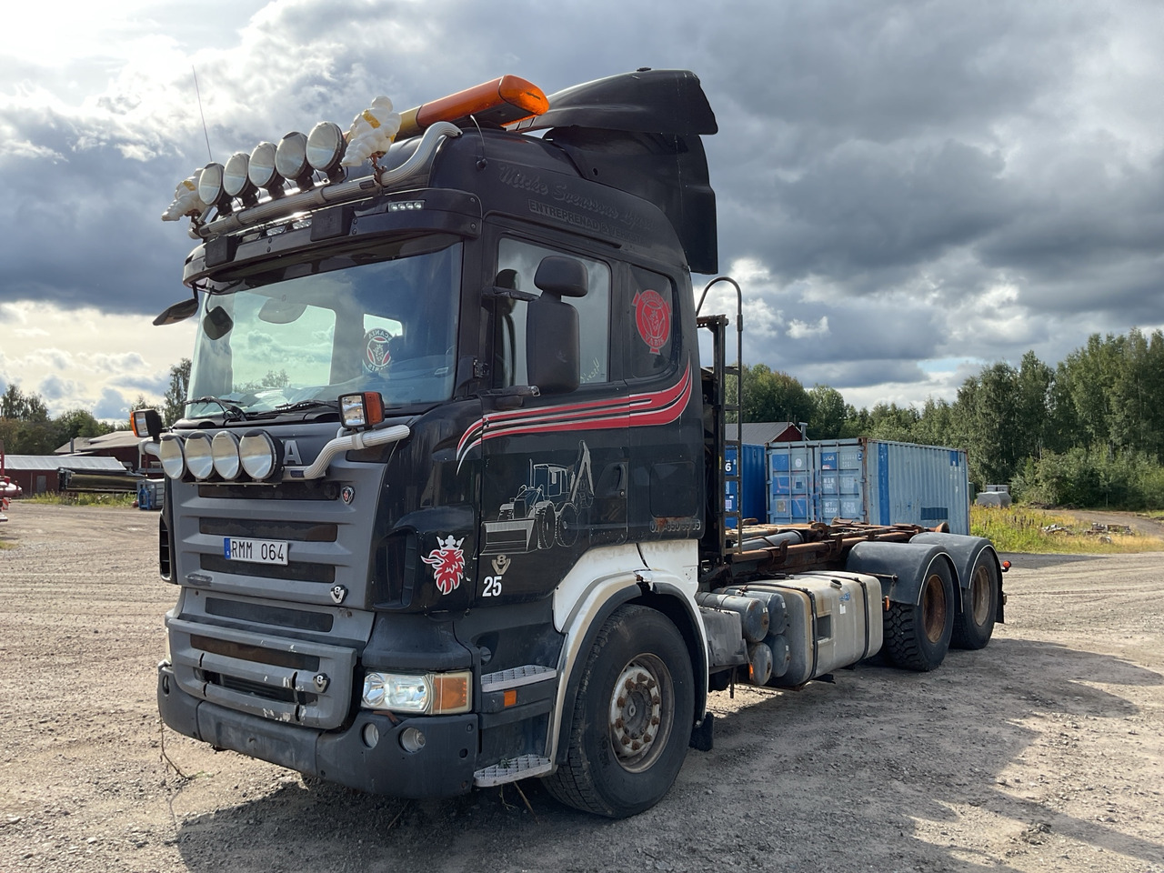 Scania R580 - Hákový nosič kontejnerů: obrázek 1 Scania R580 - Hákový nosič kontejnerů: obrázek 1