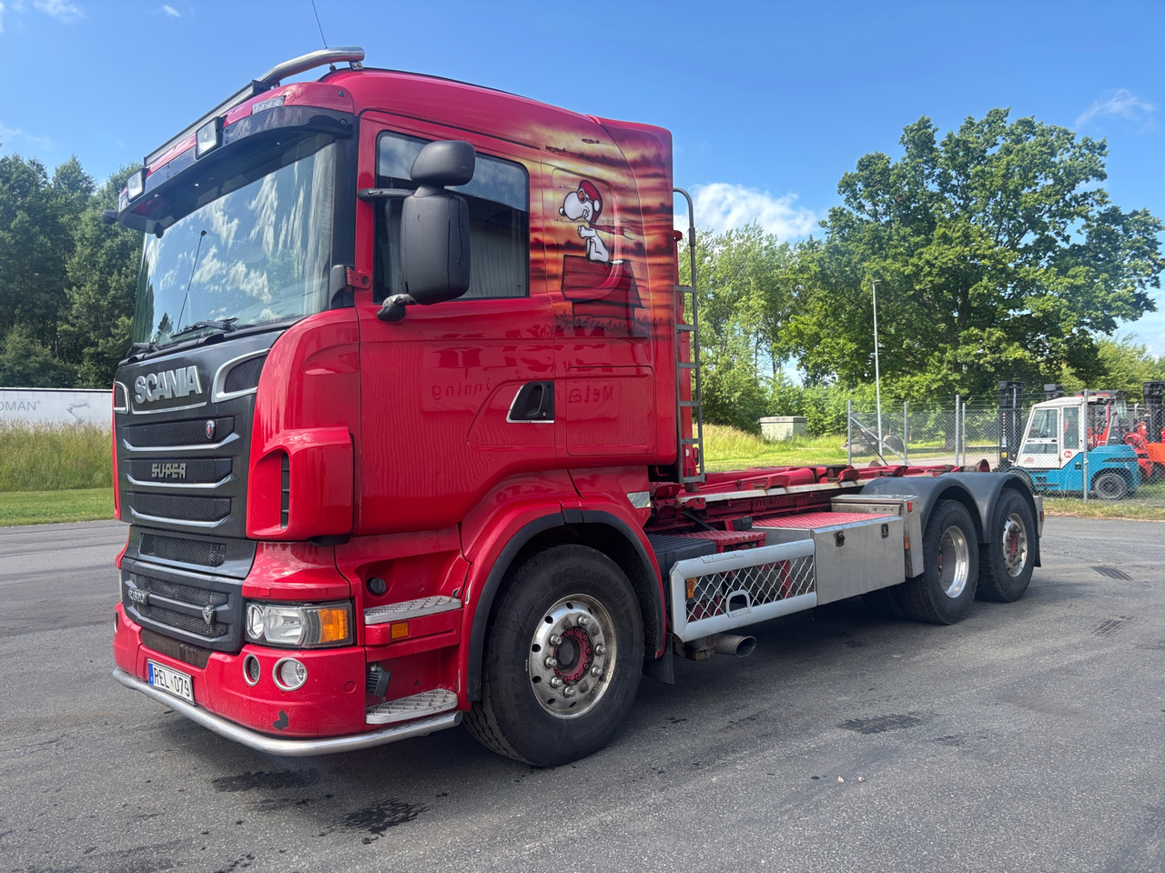 Scania R620 - Hákový nosič kontejnerů: obrázek 1 Scania R620 - Hákový nosič kontejnerů: obrázek 1