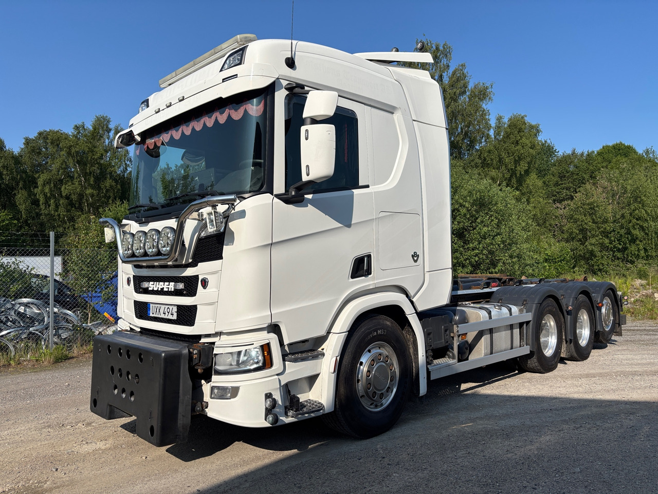 Scania R650 - Hákový nosič kontejnerů: obrázek 1 Scania R650 - Hákový nosič kontejnerů: obrázek 1