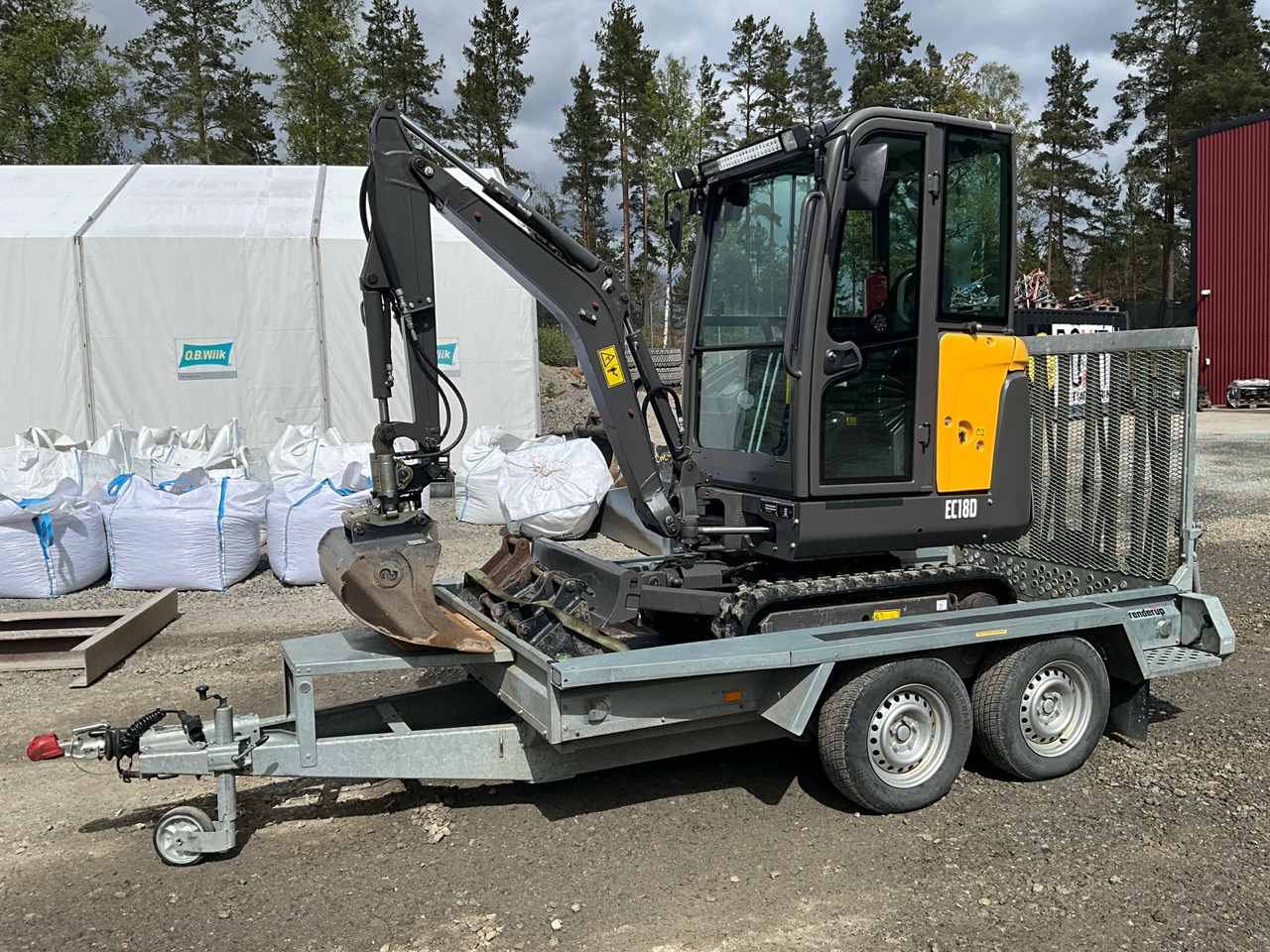 Volvo EC18D - Rýpadlo: obrázek 1 Volvo EC18D - Rýpadlo: obrázek 1