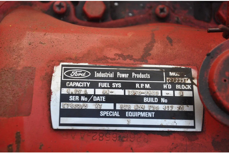 Diversen VAS FIREPUMP FORD MOTOR 90 M3 EN 8 BAR - Čerpadlo na vodu: obrázek 4 Diversen VAS FIREPUMP FORD MOTOR 90 M3 EN 8 BAR - Čerpadlo na vodu: obrázek 4